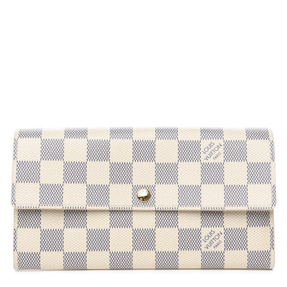 Louis Vuitton Damier Azur Sarah Wallet 1 of 7