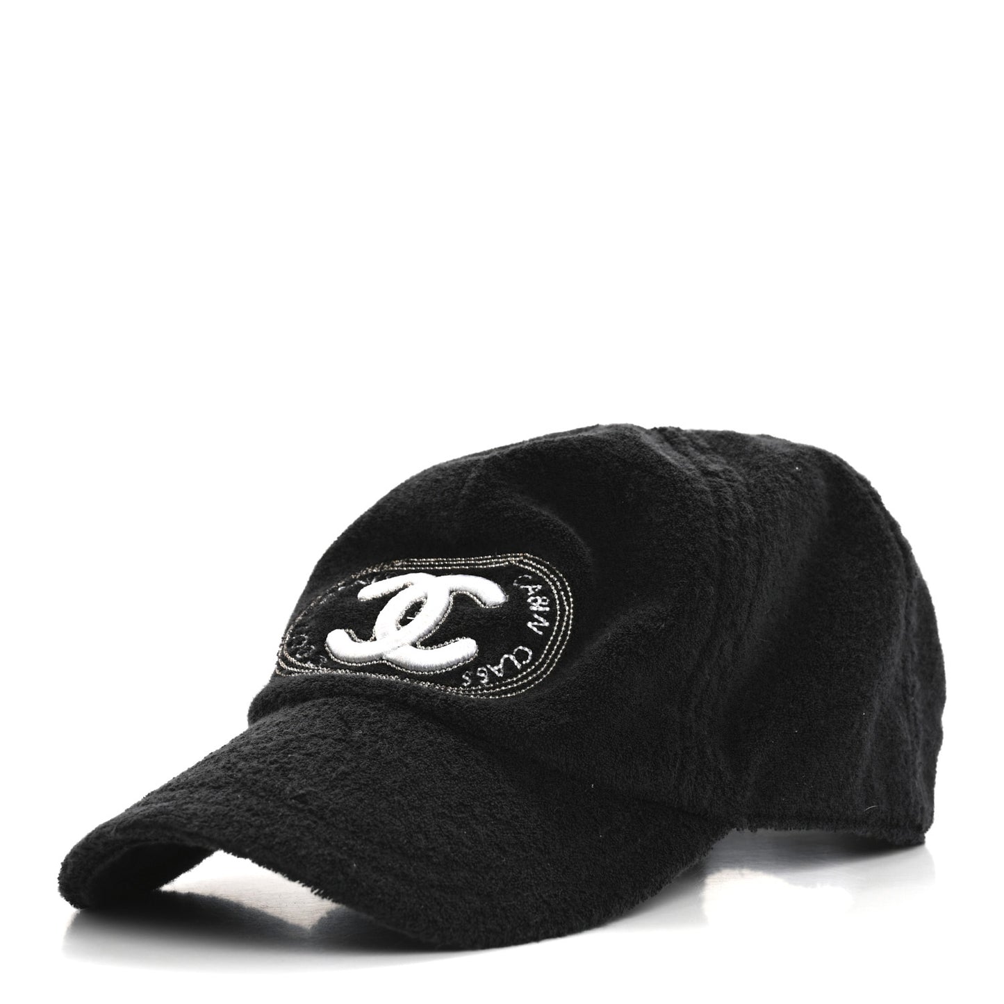 Terry Cotton CC Logo Hat Cap M Black