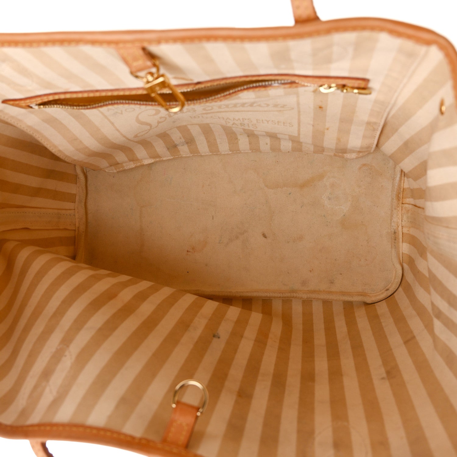 Louis Vuitton Monogram Rayures Neverfull MM 8 of 22