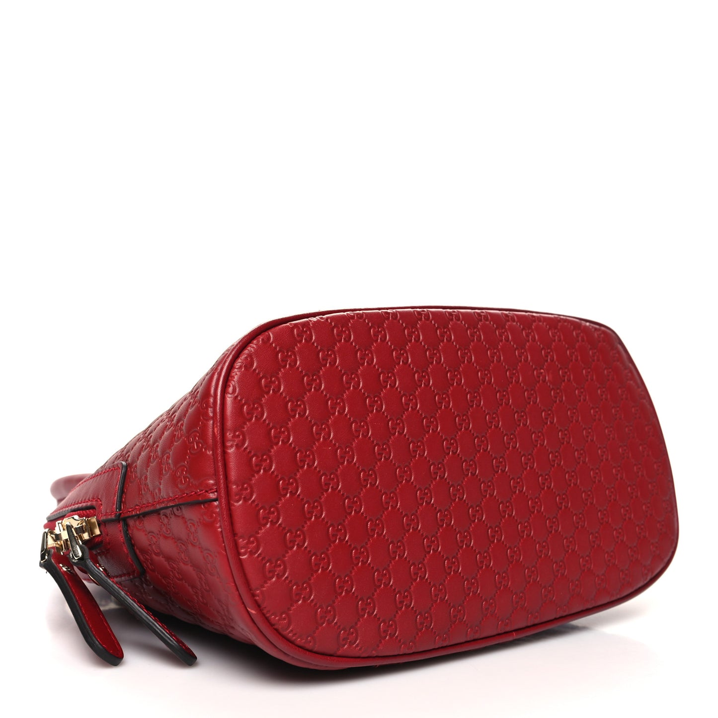 Soft Microguccissima Mini Dome Bag Rosso
