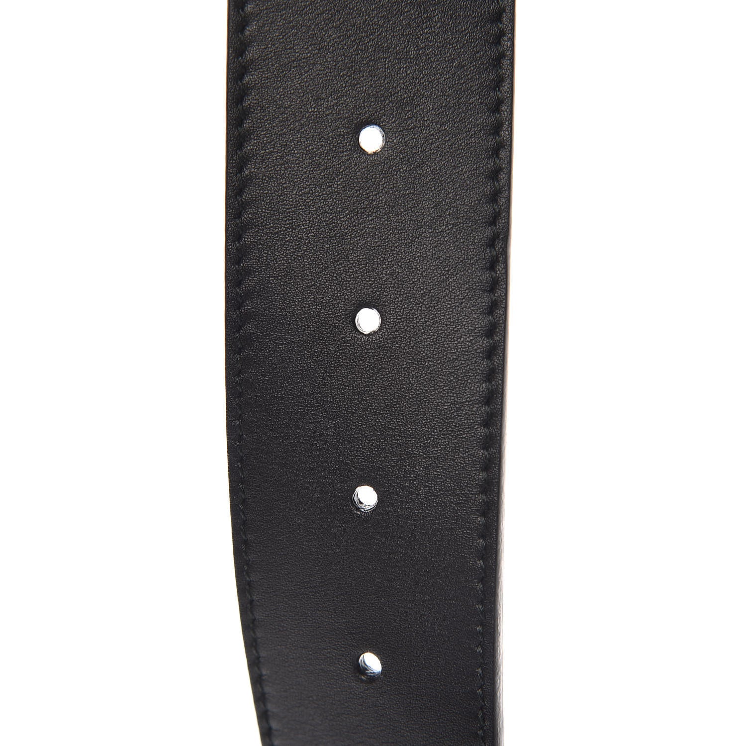 Gucci Calfskin Double G 40mm Belt 80 32 Black 5 of 6