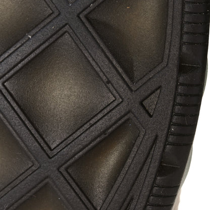 Chanel Fabric Suede Calfskin CC Sneakers 39.5 White Light Grey 9 of 10