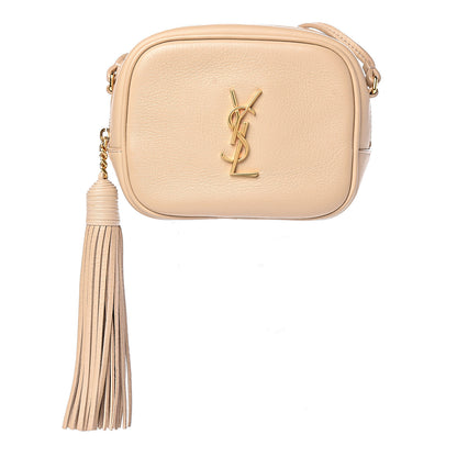 Saint Laurent Nappa Monogram Blogger Bag Nude Powder 1 of 11