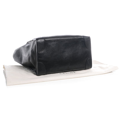 Celine Smooth Calfskin Mini Luggage Black 4 of 9