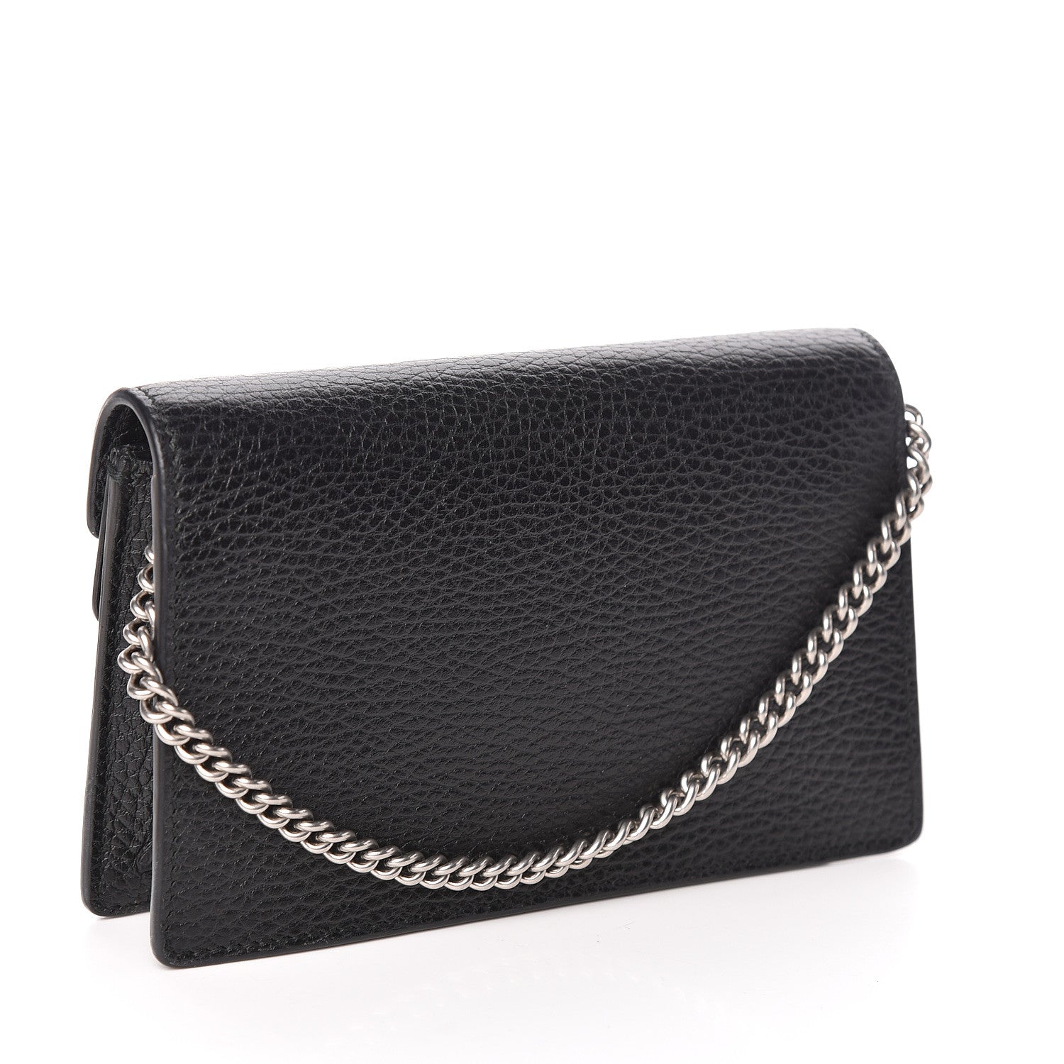Gucci Calfskin Super Mini Dionysus Shoulder Bag Black 3 of 9