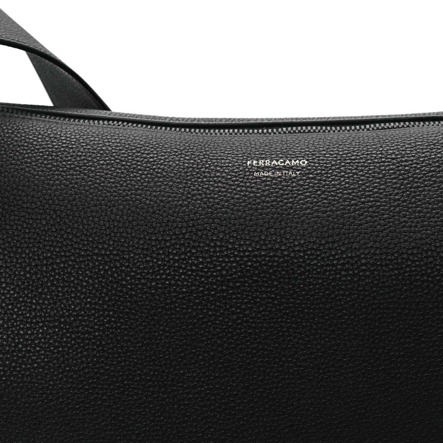 Salvatore Ferragamo Calfskin Gancini Twins Slouchy Crossbody Bag Black 8 of 11