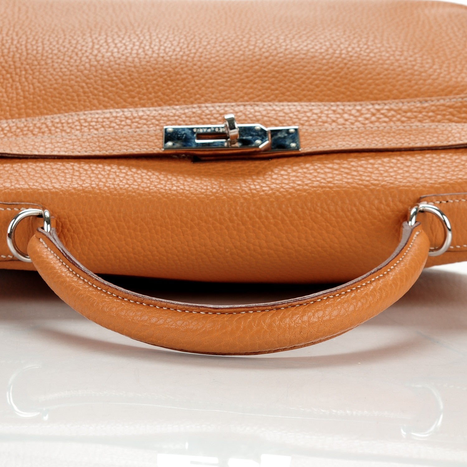 Hermes Fjord Kelly Retourne 32 Natural Sable 12 of 25