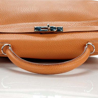 Hermes Fjord Kelly Retourne 32 Natural Sable 12 of 25