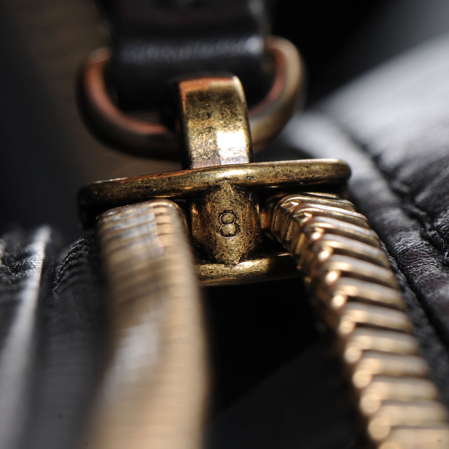 Smooth Calfskin Medium Tri-Color Luggage Olive