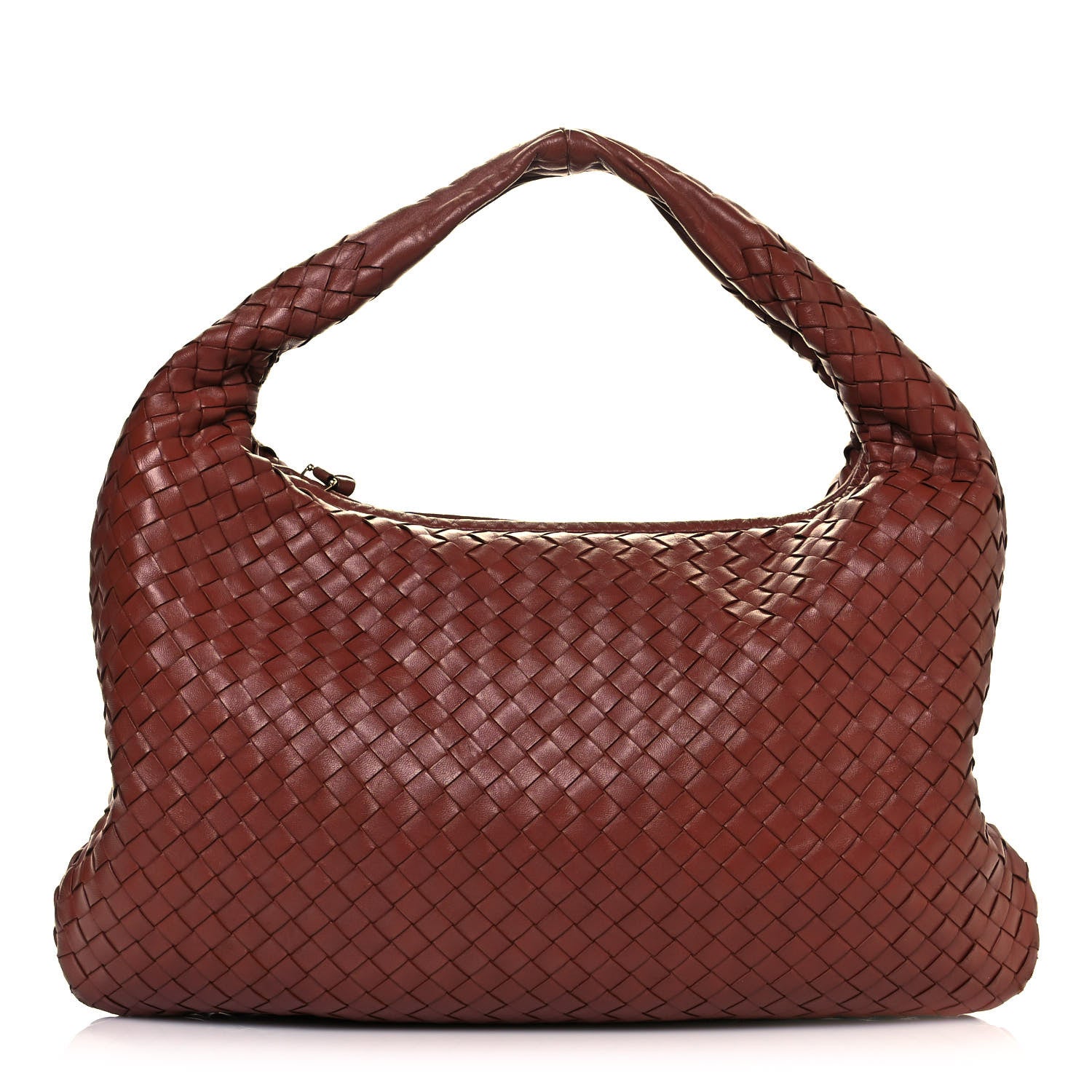 Bottega Veneta Nappa Intrecciato Small Veneta Hobo Tea 1 of 10