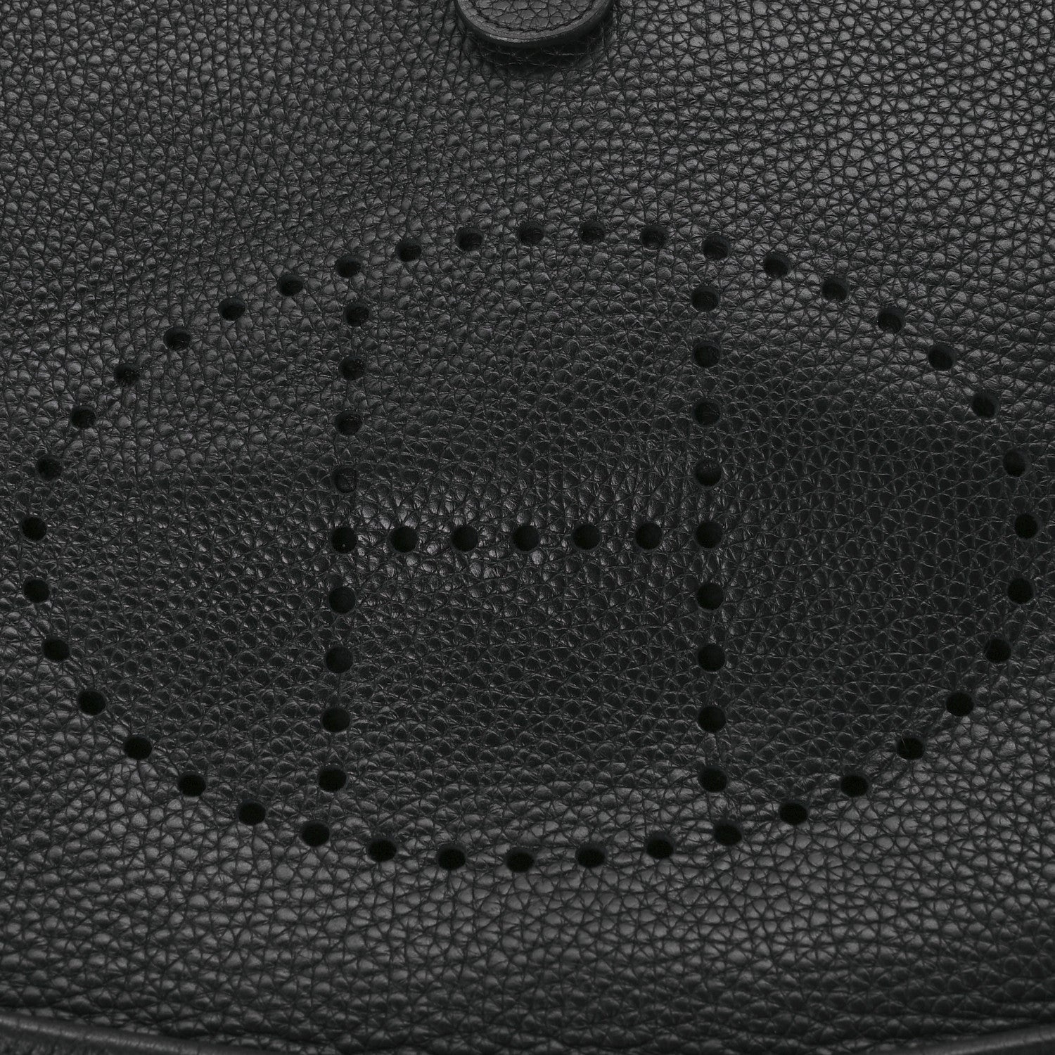 Hermes Taurillon Clemence Evelyne PM Black 7 of 8