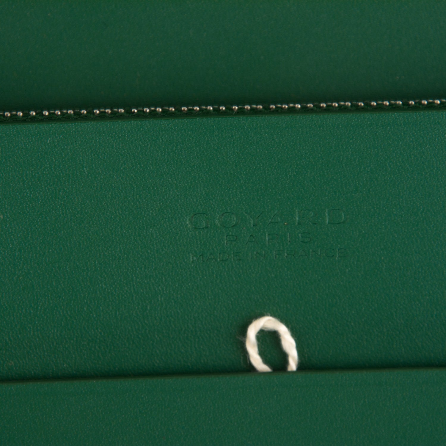 Goyard Goyardine Richelieu Wallet Green 6 of 7