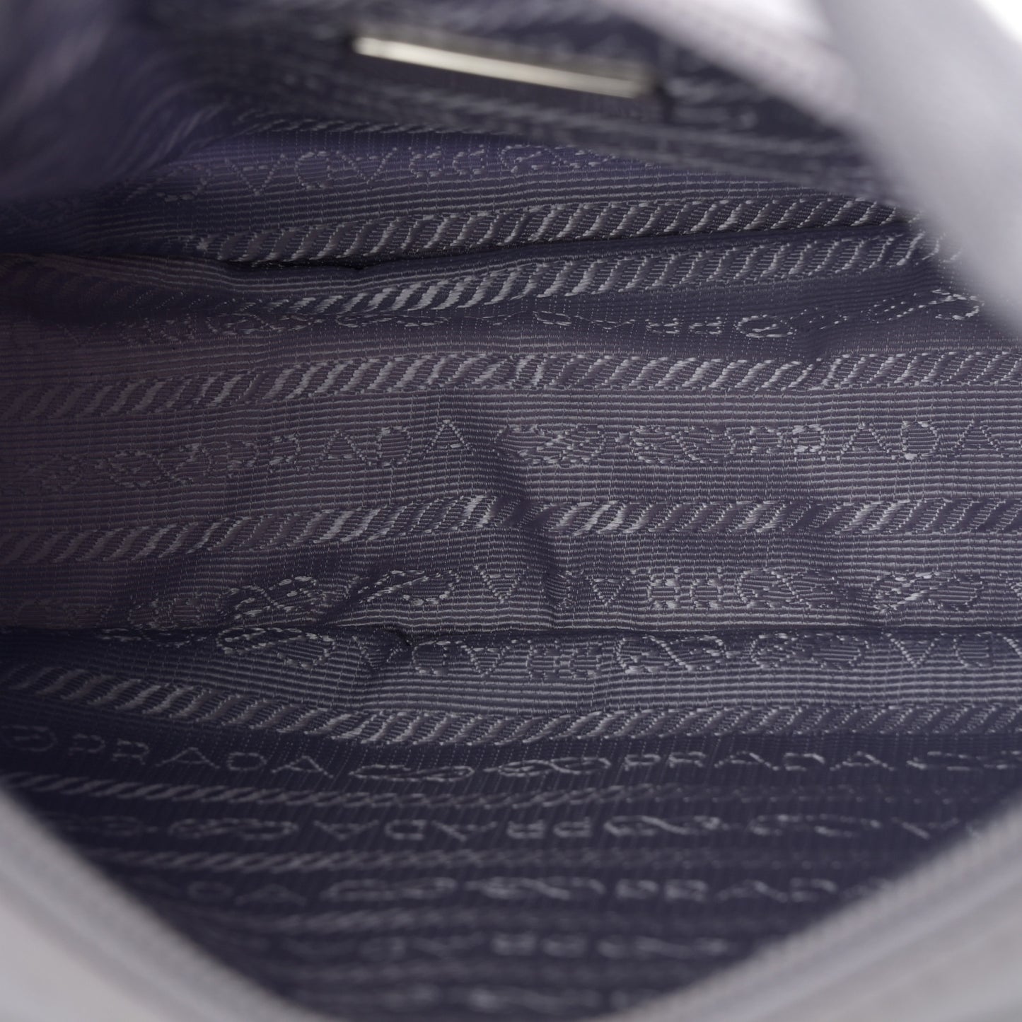 Re-Nylon Saffiano Mini Re-Edition 2000 Bag  Glicine
