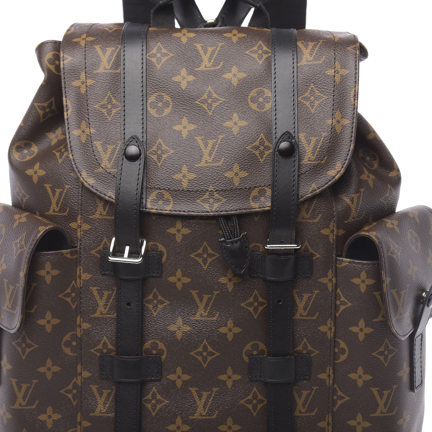 Louis Vuitton Monogram Macassar Christopher PM Backpack 6 of 8