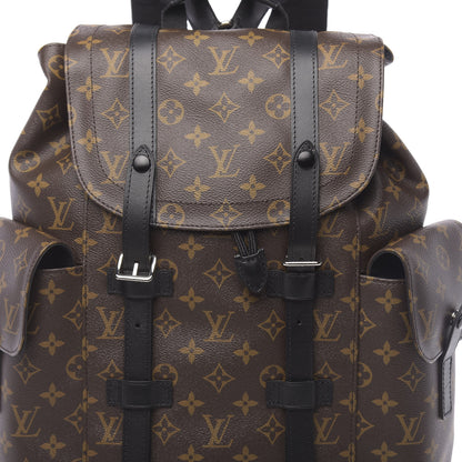 Louis Vuitton Monogram Macassar Christopher PM Backpack 6 of 8