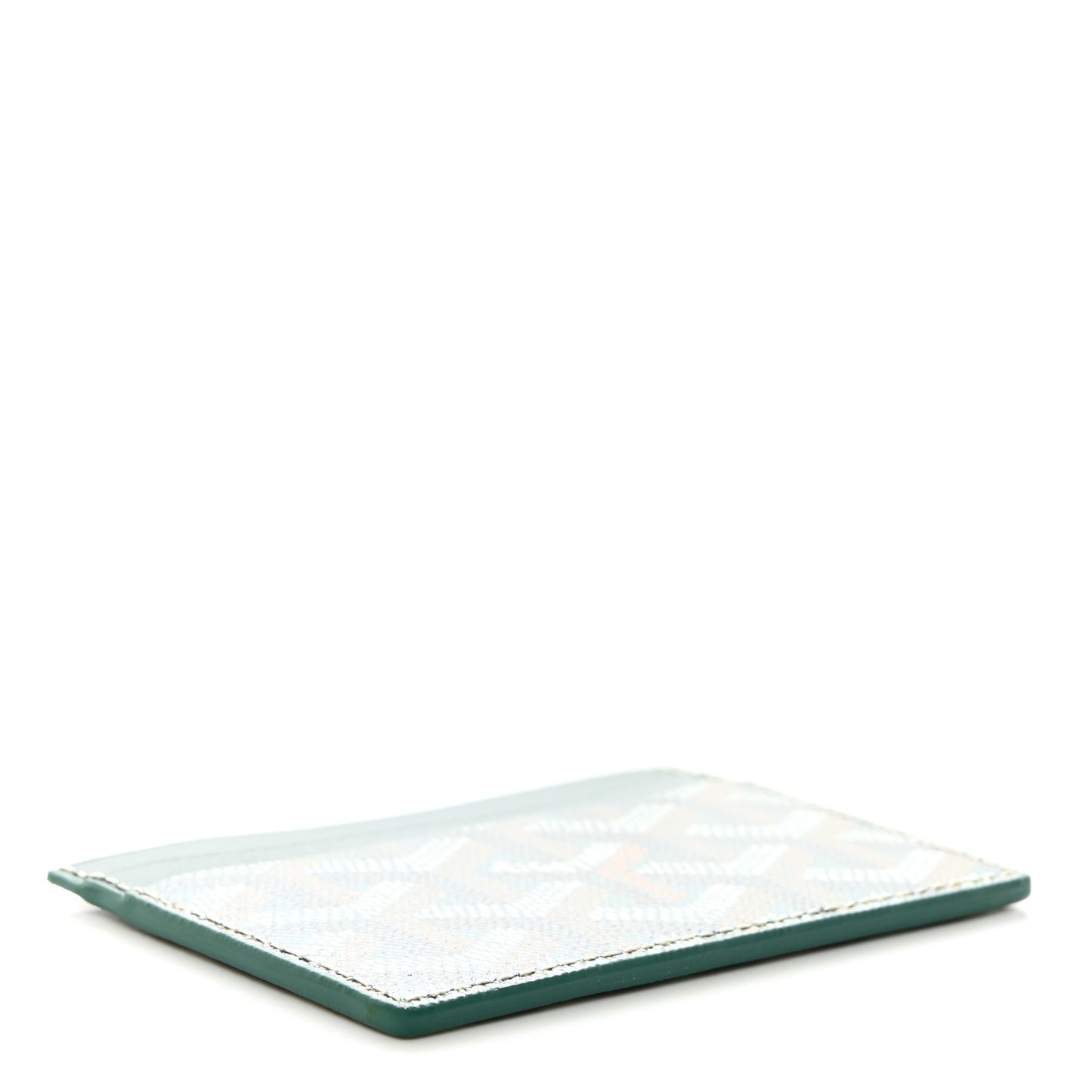 Goyardine Saint Sulpice Card Holder Green
