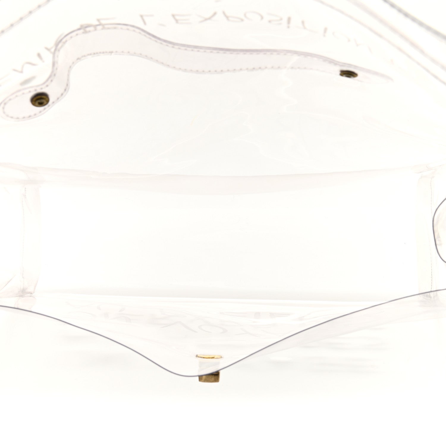 Hermes Vinyl Souvenir De L'Exposition Kelly Transparent 5 of 8