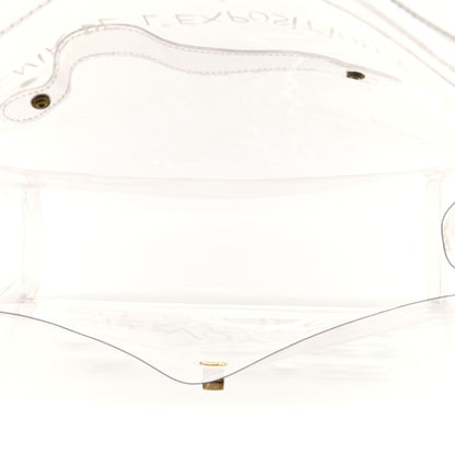 Hermes Vinyl Souvenir De L'Exposition Kelly Transparent 5 of 8