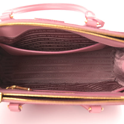 Prada Saffiano Small Galleria Double Zip Tote Petalo 10 of 16