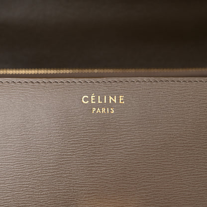 Celine Liege Calfskin Medium Classic Box Flap Bag Taupe 6 of 11