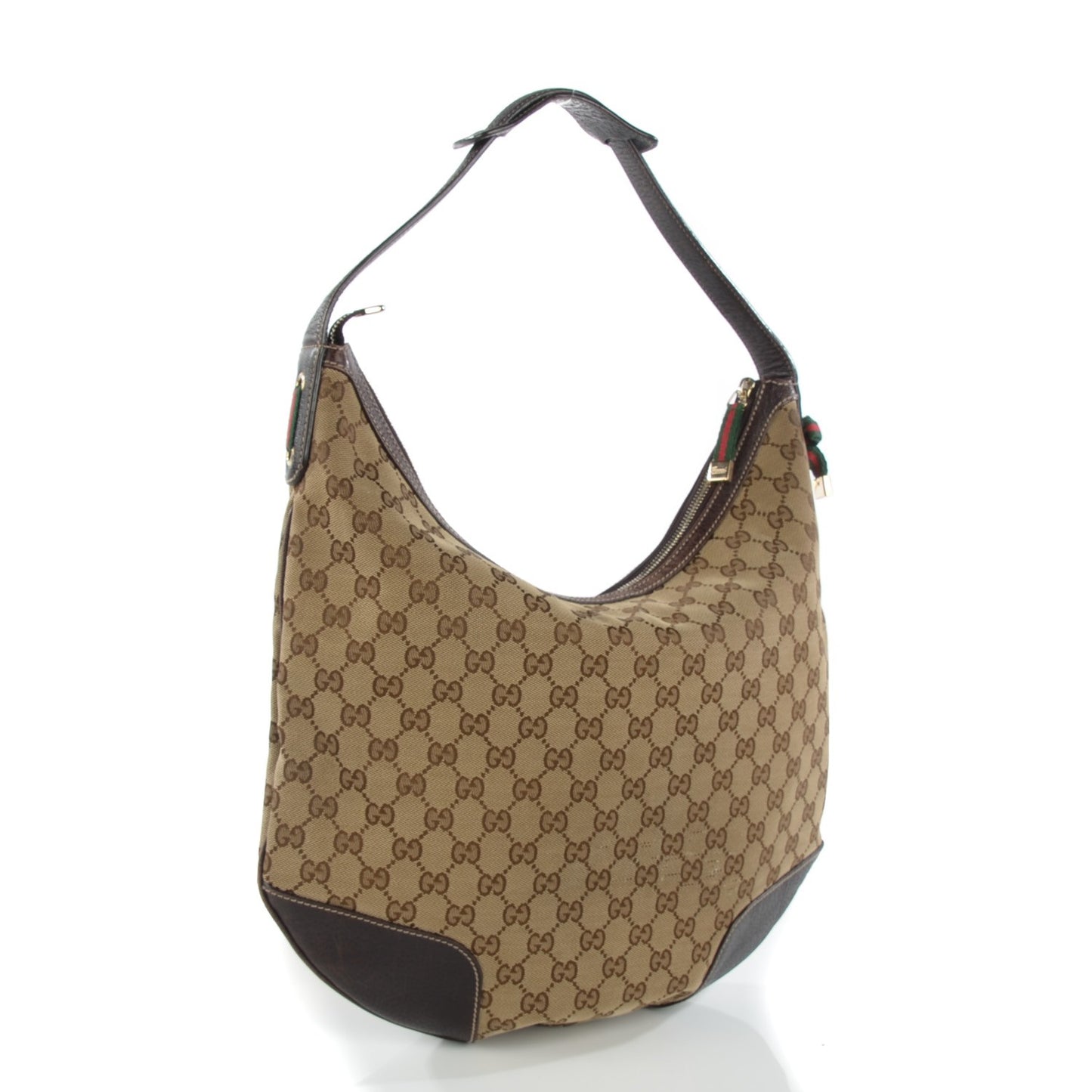 Monogram Large Princy Hobo Dark Brown