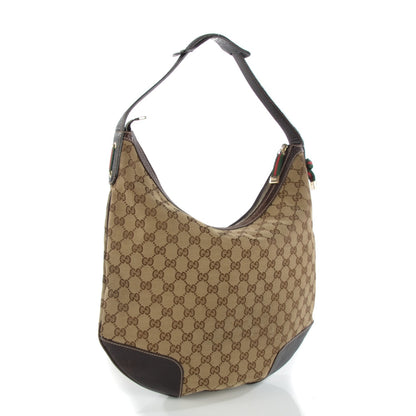 Gucci Monogram Large Princy Hobo Dark Brown 5 of 11