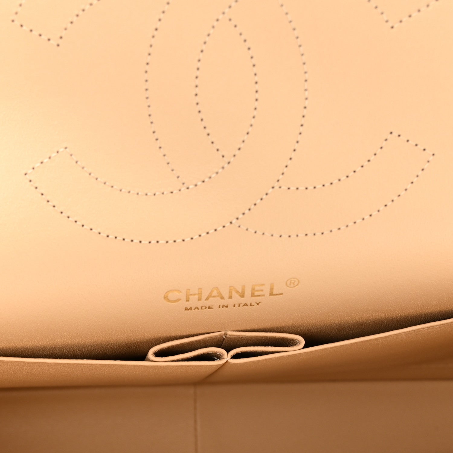 Chanel Caviar Quilted Jumbo Double Flap Beige Clair 6 of 11