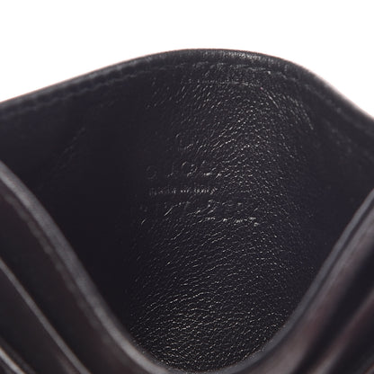 Gucci Calfskin Matelasse GG Marmont Card Holder Black 6 of 7
