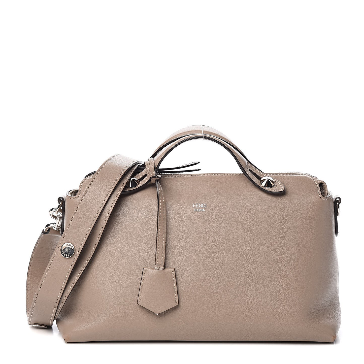 Vitello Dolce Medium By The Way Boston Bag Tortora