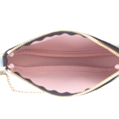 Louis Vuitton Damier Ebene 2020 Christmas Animation Big Wheel Mini Pochette Accessories Rose Ballerine 5 of 7