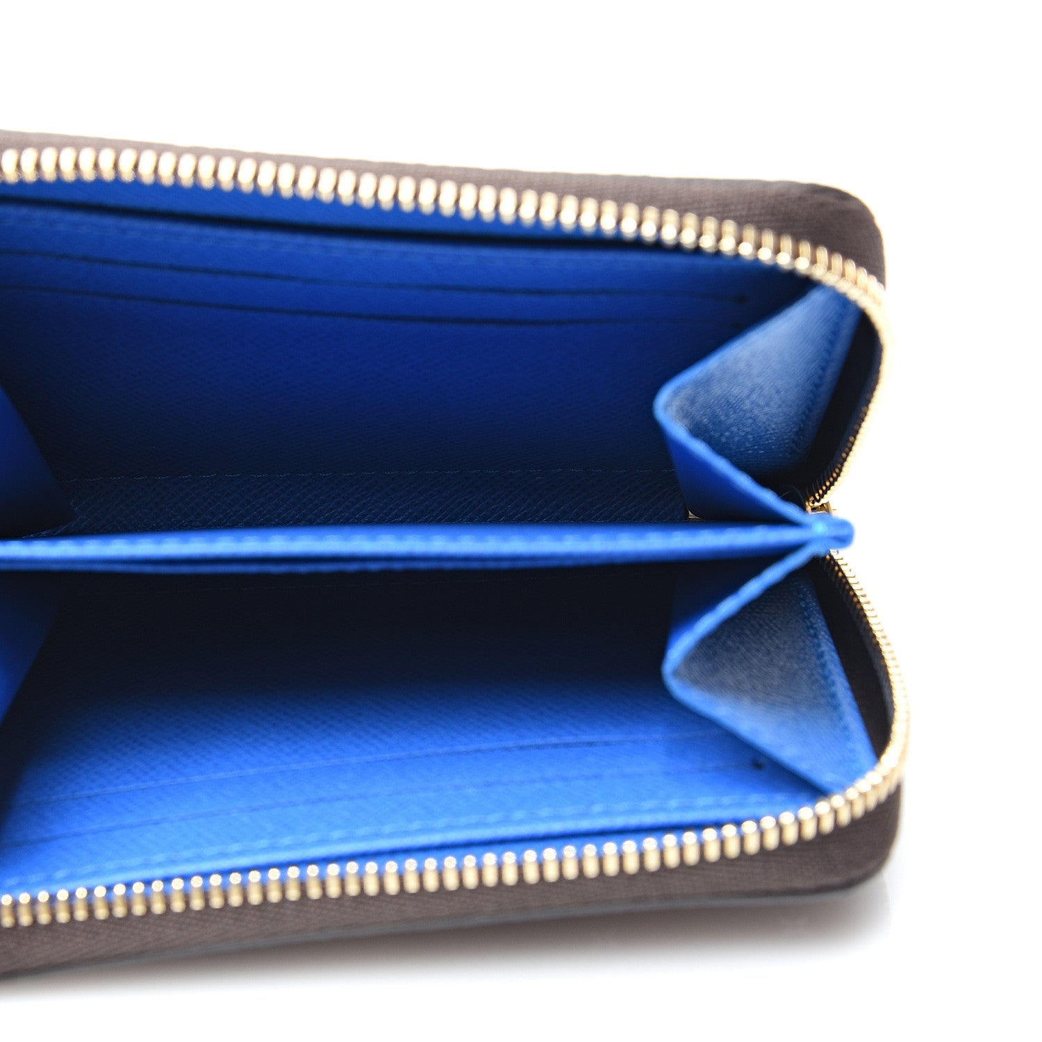 Louis Vuitton Damier Ebene 2019 Christmas Animation Zippy Coin Purse Blue 4 of 6
