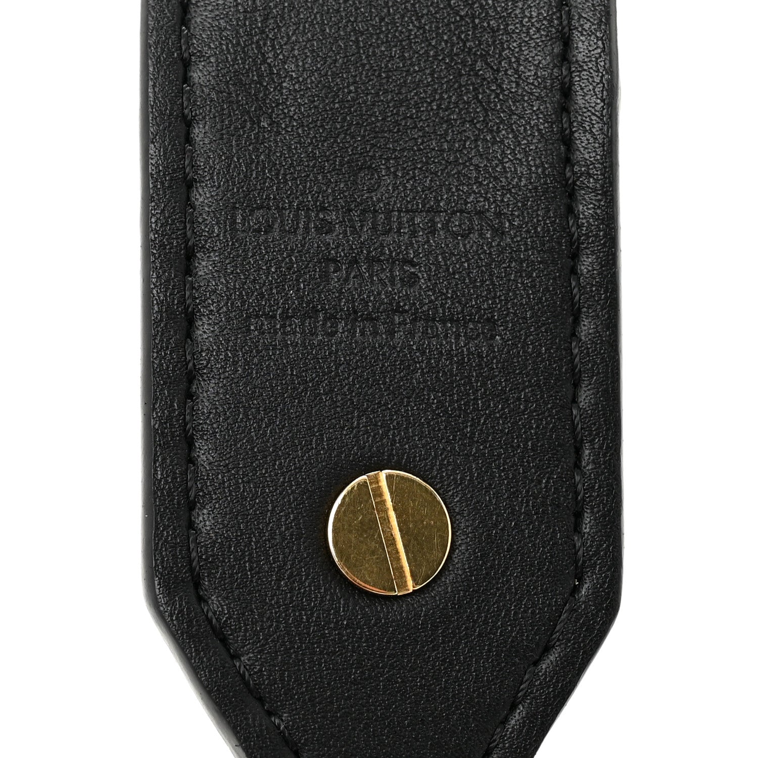 Louis Vuitton Reverse Monogram Bandouliere Shoulder Strap XL Black 4 of 6