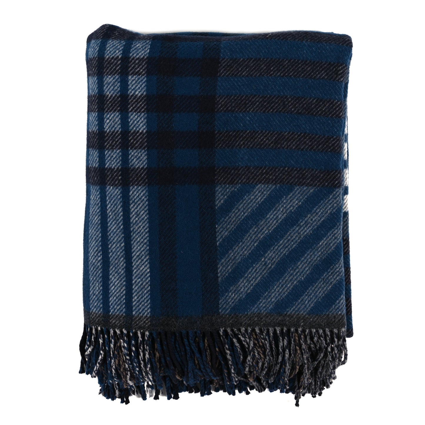 Wool Plaid Escapade Blanket