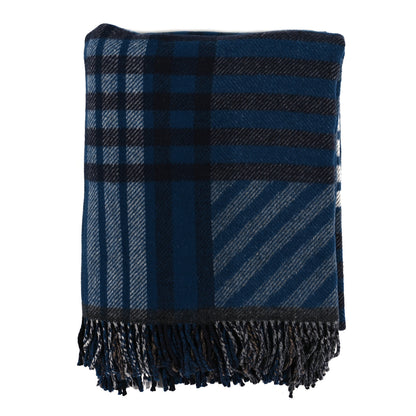 Hermes Wool Plaid Escapade Blanket 1 of 3