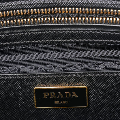 Prada Saffiano Medium Galleria Double Zip Tote Black 5 of 8