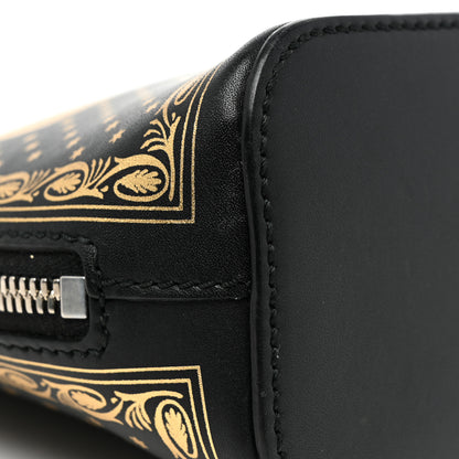 Gucci X SEGA Calfskin GUCCY Stars Mini Dome Shoulder Bag Black Gold 13 of 13