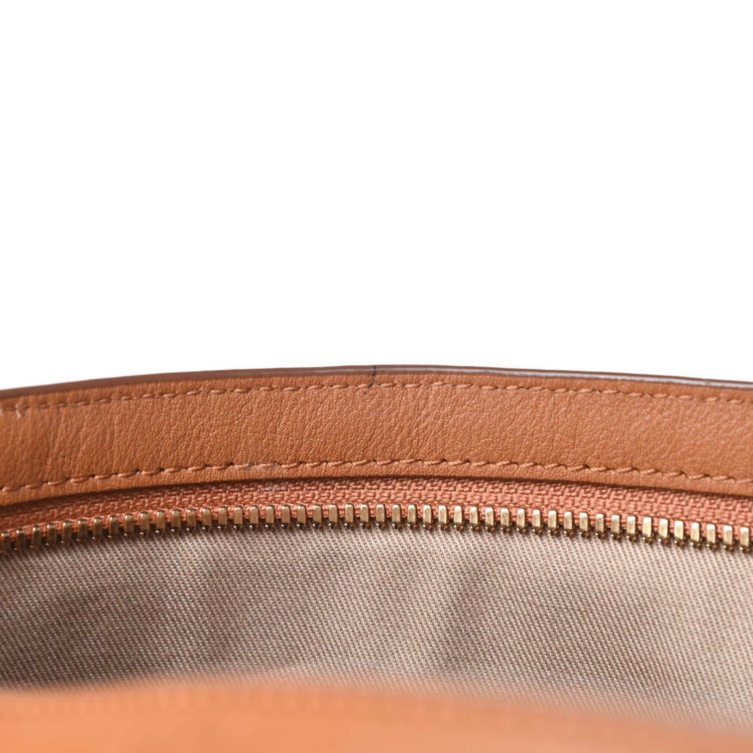MCM Calfskin Ottomar Monogram Medium Klara Hobo Cognac 11 of 11