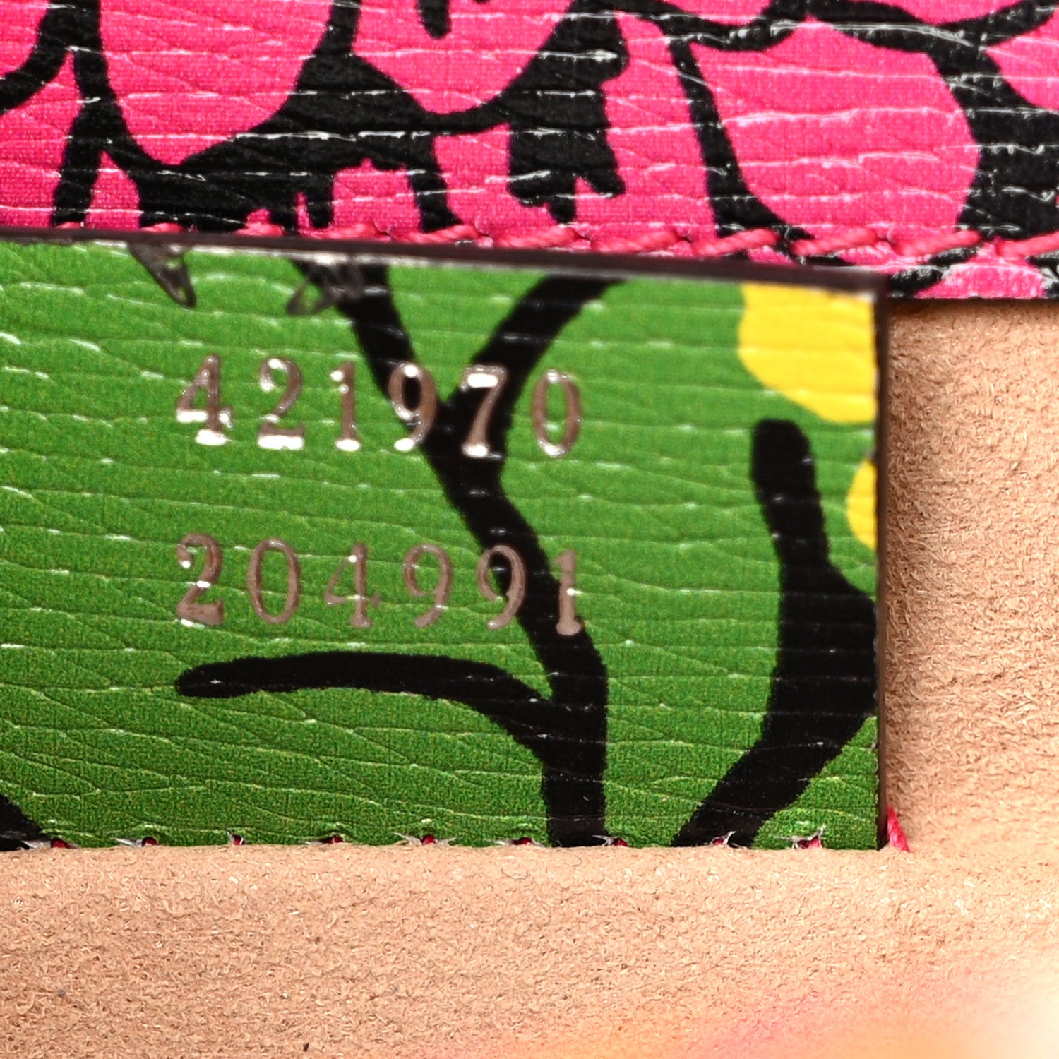 Gucci X KEN SCOTT Textured Calfskin Pomponica Print Dionysus Shoulder Bag Multicolor 7 of 11