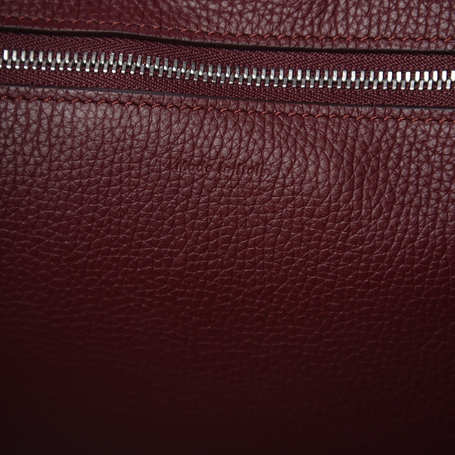 Celine Supple Grained Calfskin Small Big Bag Wine 8 of 8
