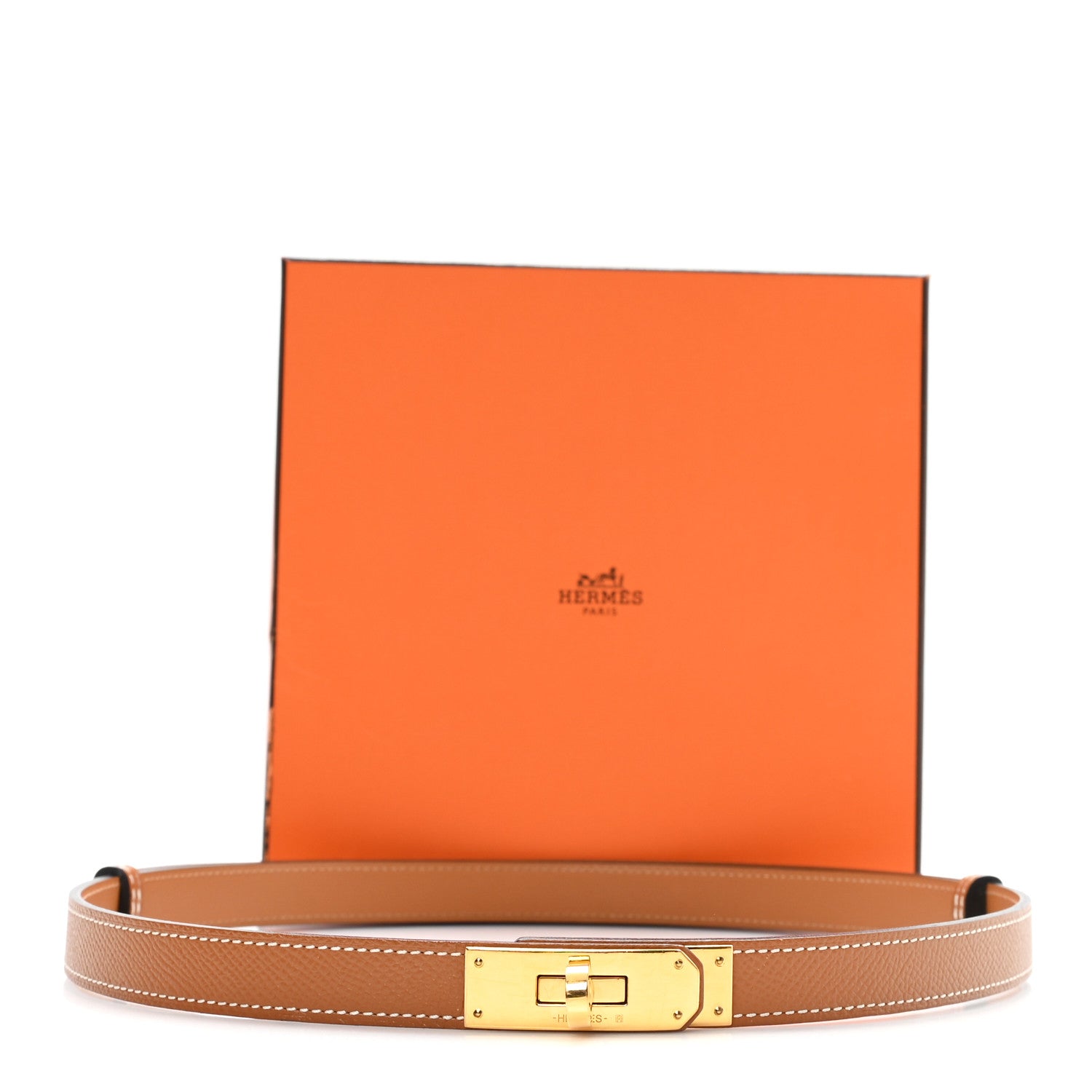 Hermes Epsom Kelly Belt Gold 4 of 4