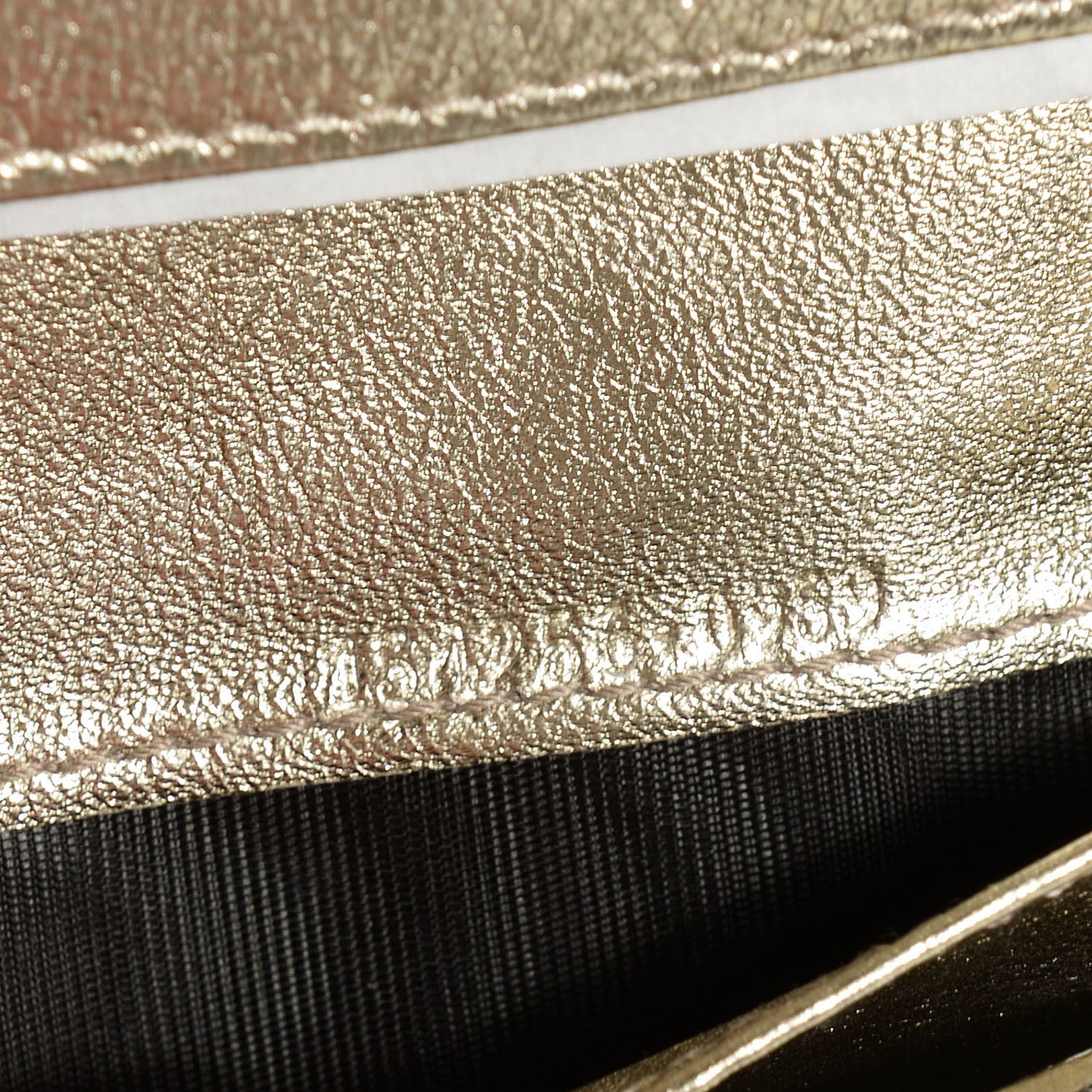 Gucci Monogram Abbey Continental Wallet Gold 8 of 8