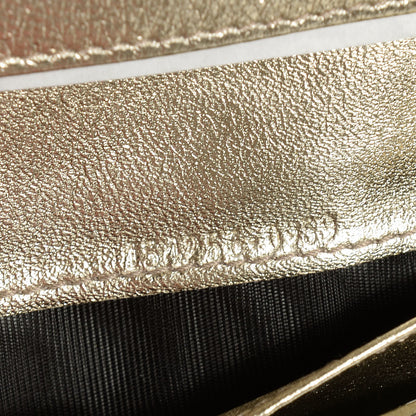 Gucci Monogram Abbey Continental Wallet Gold 8 of 8