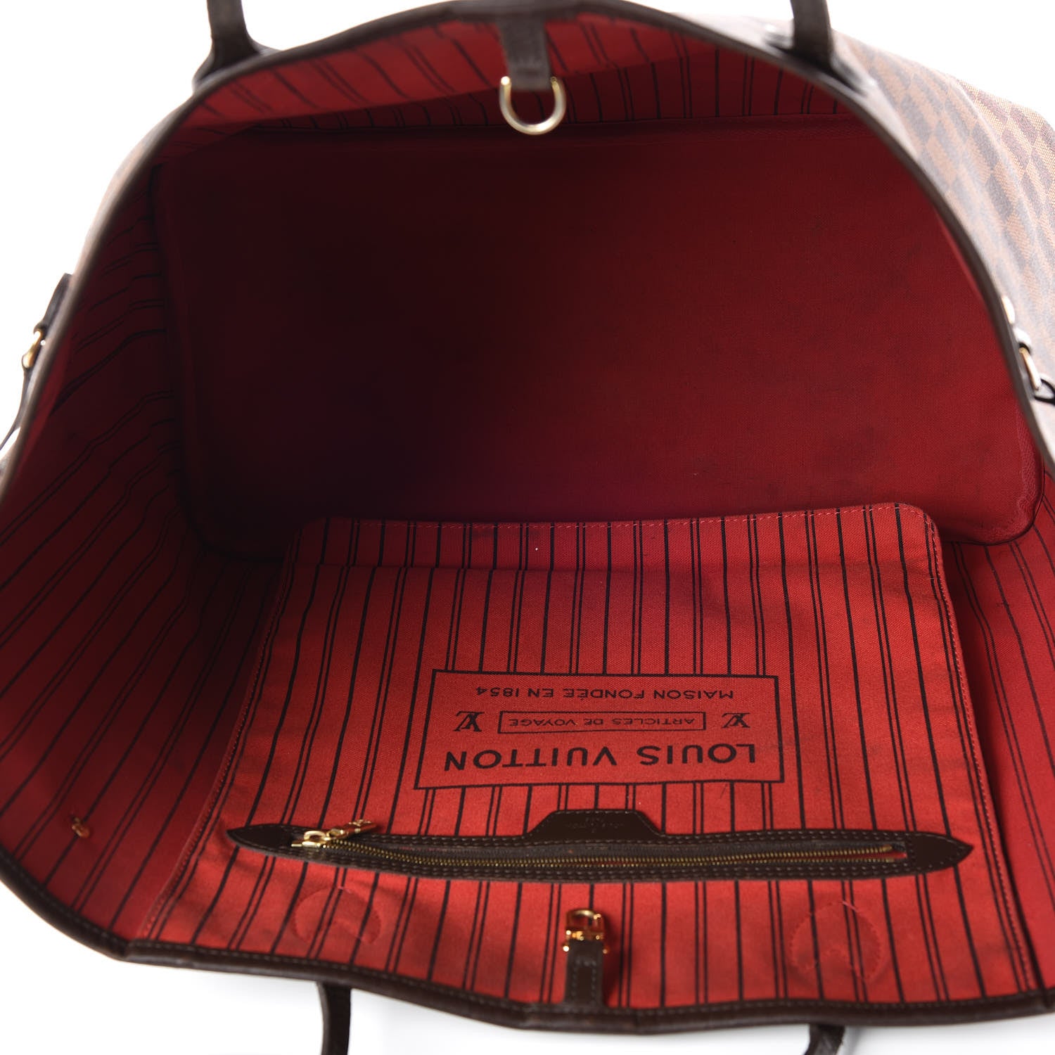 Louis Vuitton Damier Ebene Neo Neverfull GM 7 of 17