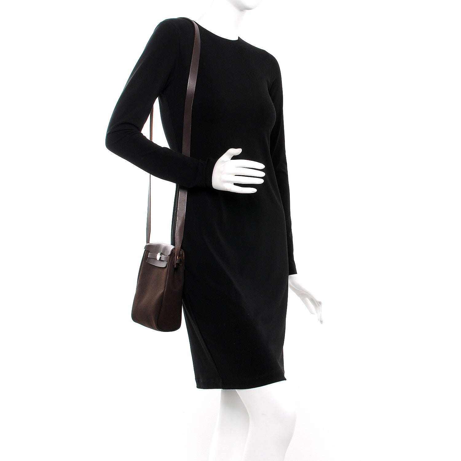 Hermes Toile Herbag TPM Havane Etoupe 2 of 11