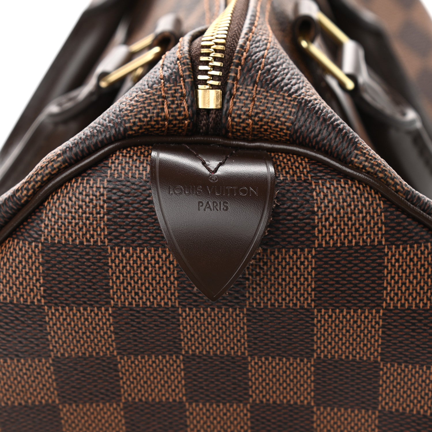 Louis Vuitton Damier Ebene Speedy 30 6 of 9