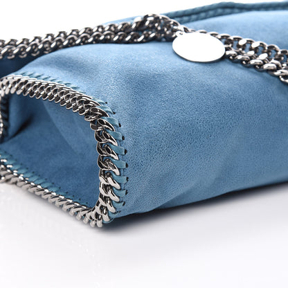 Stella McCartney Shaggy Deer Falabella Fold Over Tote Blue 8 of 10