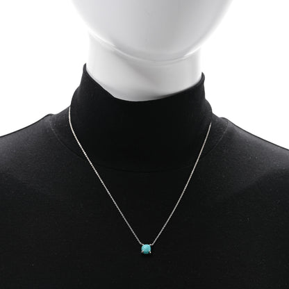 Tiffany Sterling Silver Amazonite Paloma Picasso Sugar Stacks Necklace 2 of 4