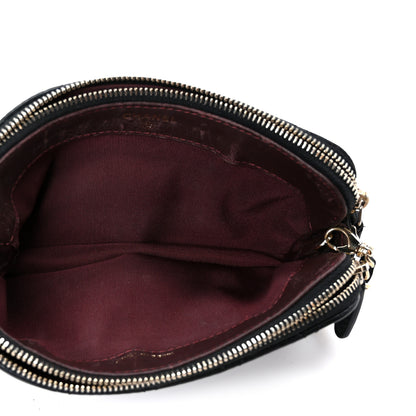 Chanel Lambskin Quilted Small Clutch With Chain Black 6 of 13