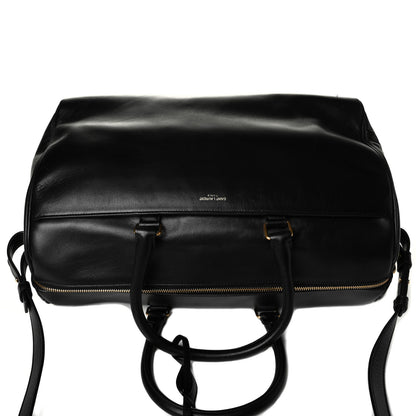 Saint Laurent Calfskin Classic Duffle 12 Black 6 of 7