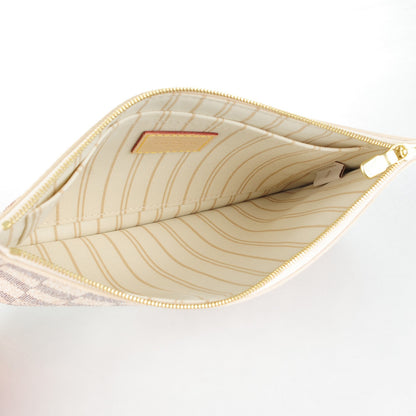 Louis Vuitton Damier Azur Neverfull MM GM Pochette 5 of 8